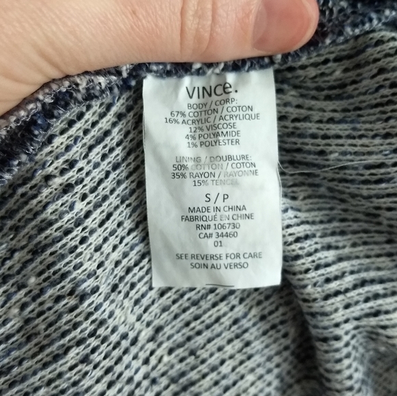 Vince Navy knit dress - Picture 3 of 6